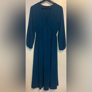 Piazza Italia Teal Midi Dress
